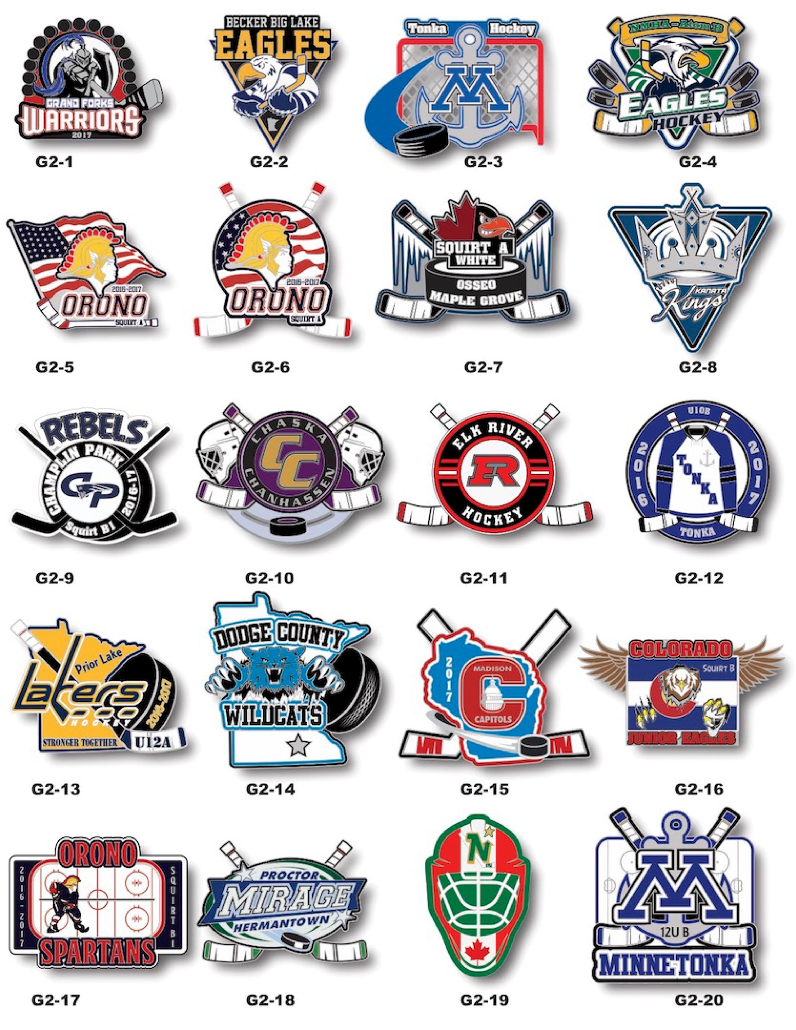 Hockey Trading Pin Gallery #2 - SteelBerry Pins