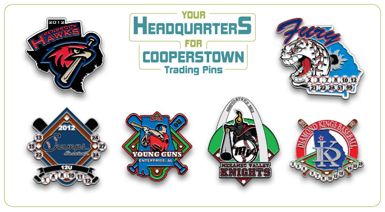 Cooperstown Trading Pins - SteelBerry Pins